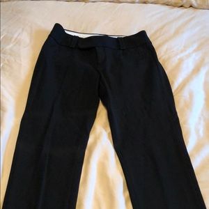 Banana Republic cropped black pants. Size 4